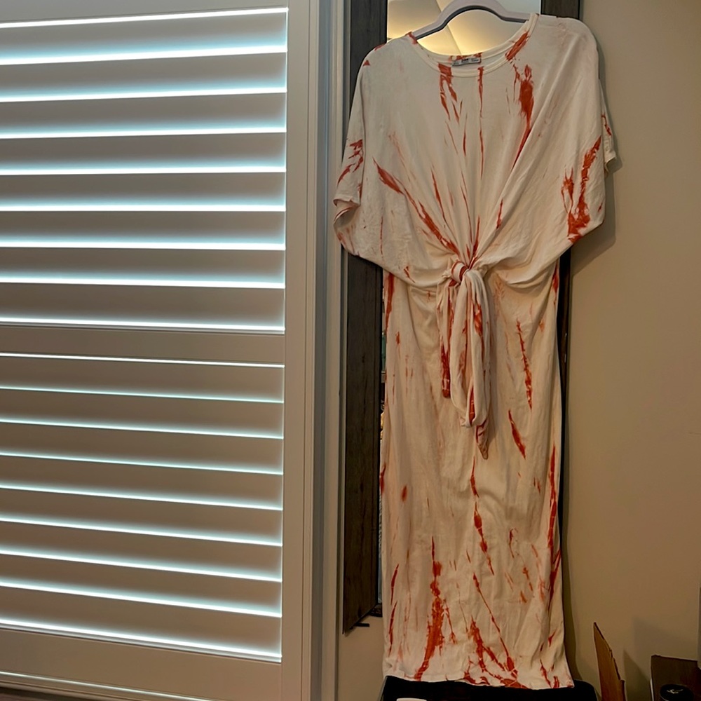 Zara Tye Dye Maxi Dress